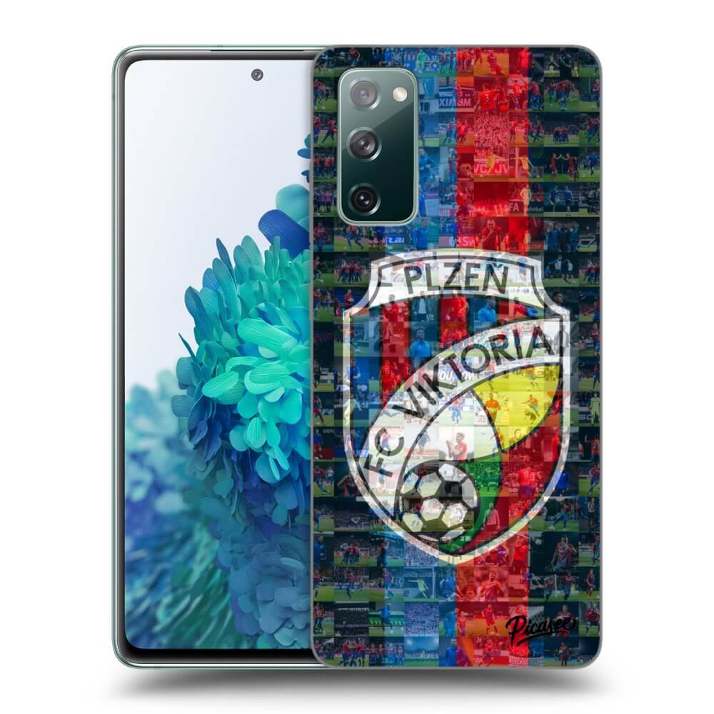 Silikonový černý Obal Pro Samsung Galaxy S20 FE - FC Viktoria Plzeň A