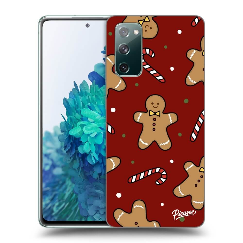 Silikonový černý Obal Pro Samsung Galaxy S20 FE - Gingerbread 2