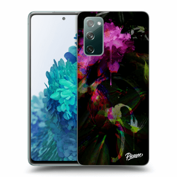 Picasee silikonový průhledný obal pro Samsung Galaxy S20 FE - Peony Color