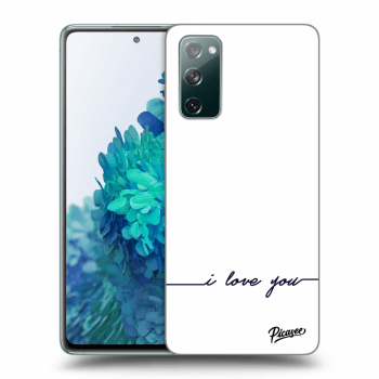 Obal pro Samsung Galaxy S20 FE - I love you