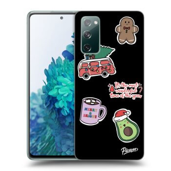 Obal pro Samsung Galaxy S20 FE - Christmas Stickers