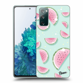 Picasee silikonový černý obal pro Samsung Galaxy S20 FE - Watermelon 2