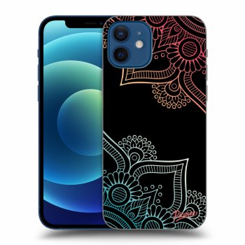 Obal pro Apple iPhone 12 - Květinový vzor