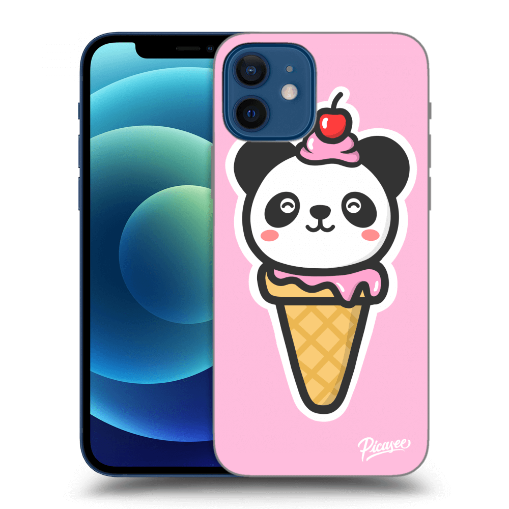 Picasee ULTIMATE CASE pro Apple iPhone 12 - Ice Cream Panda