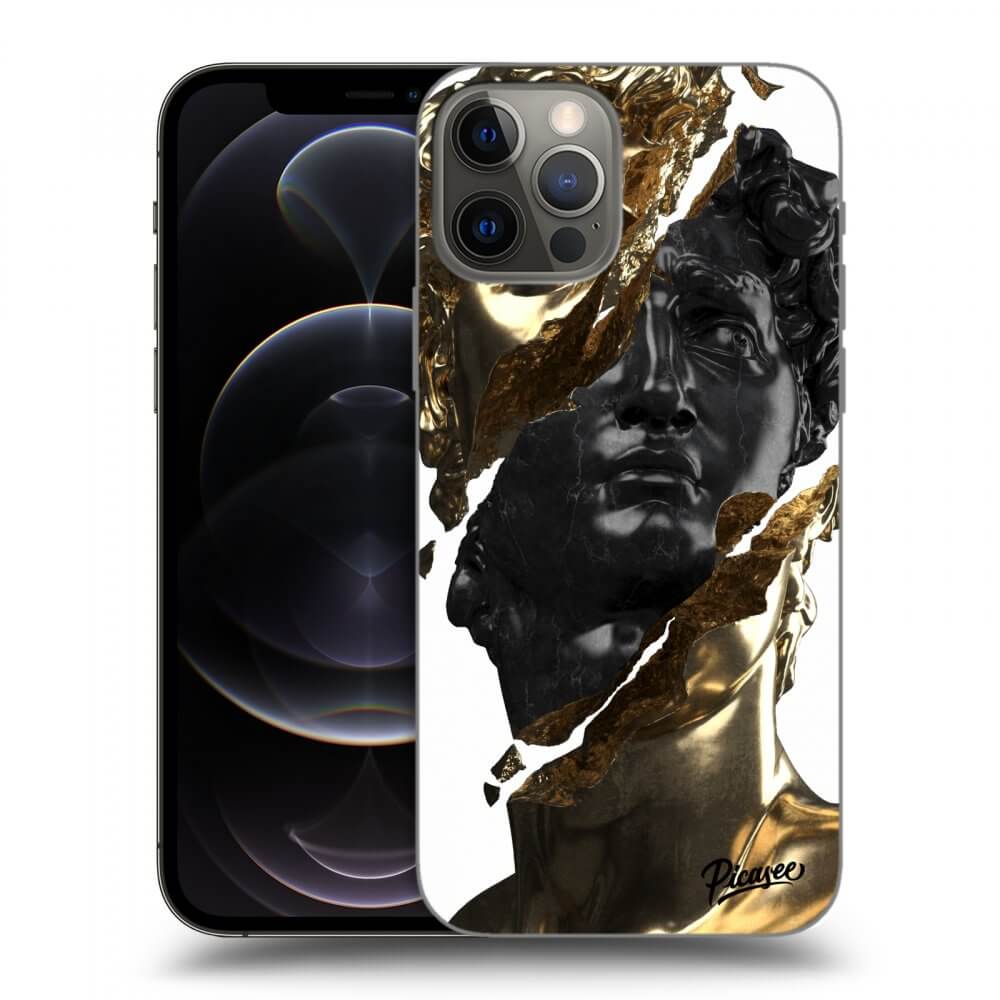 Picasee ULTIMATE CASE pro Apple iPhone 12 Pro - Gold - Black