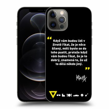 Obal pro Apple iPhone 12 Pro - Kazma - MĚLI BYSTE SE DO TOHO PUSTIT