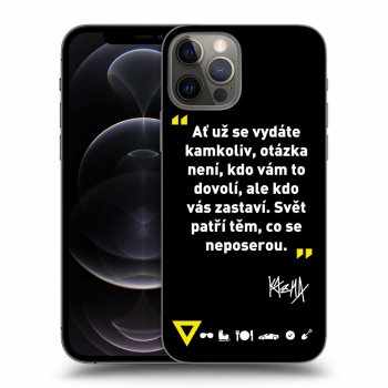 Obal pro Apple iPhone 12 Pro - Kazma - SVĚT PATŘÍ TĚM, CO SE NEPOSEROU