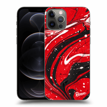 Obal pro Apple iPhone 12 Pro - Red black