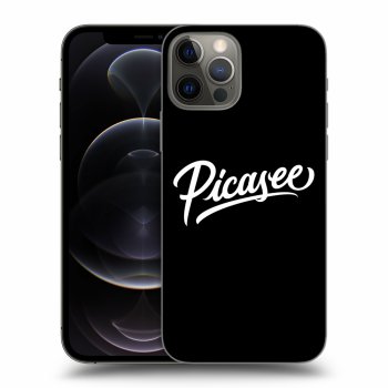 Obal pro Apple iPhone 12 Pro - Picasee - old logo - white