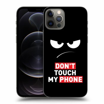Obal pro Apple iPhone 12 Pro - Angry Eyes - Transparent