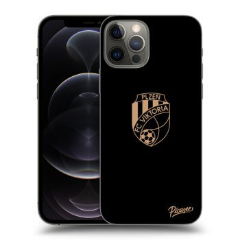 Picasee silikonový černý obal pro Apple iPhone 12 Pro - FC Viktoria Plzeň I