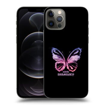 Obal pro Apple iPhone 12 Pro - Diamanty Purple