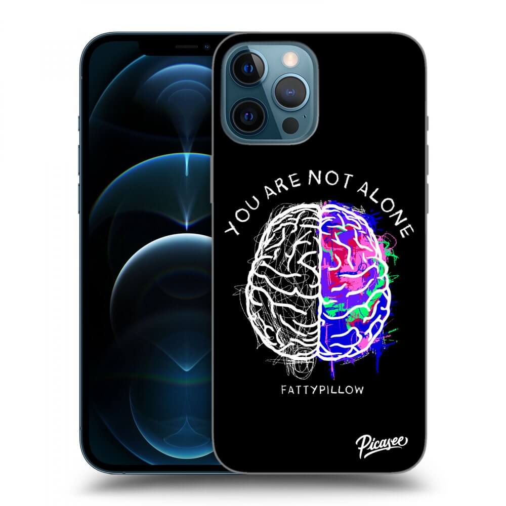 Picasee ULTIMATE CASE pro Apple iPhone 12 Pro Max - Brain - White