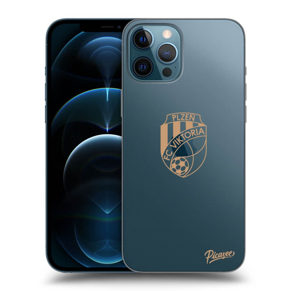 Picasee silikonový průhledný obal pro Apple iPhone 12 Pro Max - FC Viktoria Plzeň I