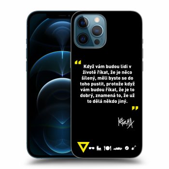 Obal pro Apple iPhone 12 Pro Max - Kazma - MĚLI BYSTE SE DO TOHO PUSTIT