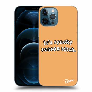 Picasee silikonový průhledný obal pro Apple iPhone 12 Pro Max - Spooky season