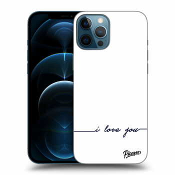 Obal pro Apple iPhone 12 Pro Max - I love you