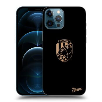Picasee silikonový černý obal pro Apple iPhone 12 Pro Max - FC Viktoria Plzeň I