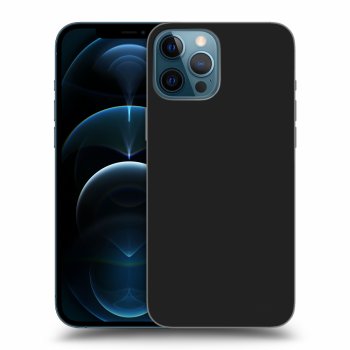 Picasee silikonový černý obal pro Apple iPhone 12 Pro Max - Clear