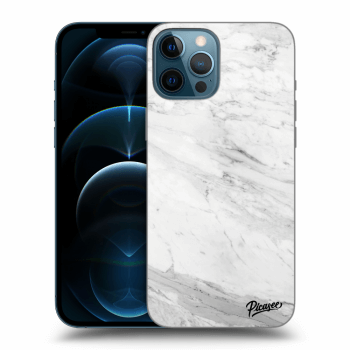 Obal pro Apple iPhone 12 Pro Max - White marble