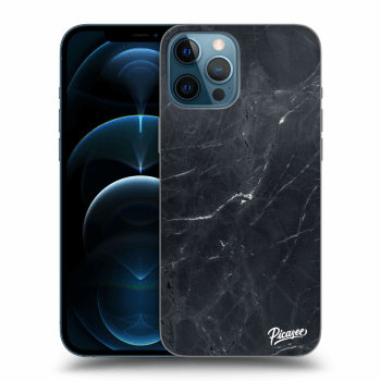 Obal pro Apple iPhone 12 Pro Max - Black marble