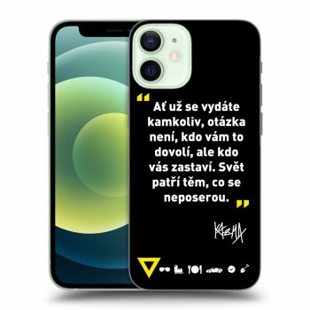 Obal pro Apple iPhone 12 mini - Kazma - SVĚT PATŘÍ TĚM, CO SE NEPOSEROU