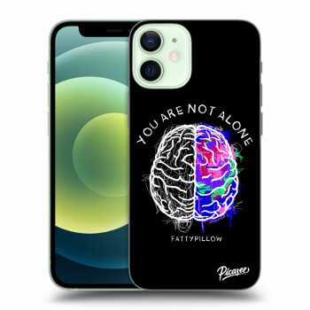 Obal pro Apple iPhone 12 mini - Brain - White
