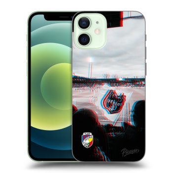 Picasee silikonový průhledný obal pro Apple iPhone 12 mini - FC Viktoria Plzeň B