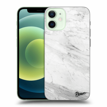 Obal pro Apple iPhone 12 mini - White marble