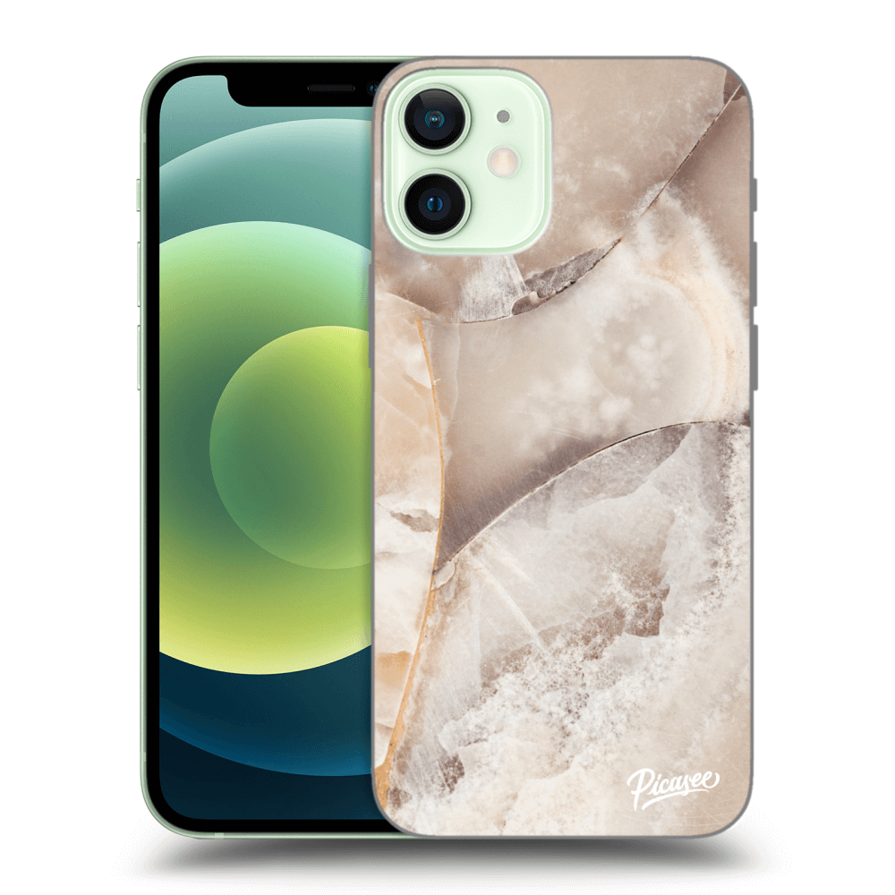 Picasee ULTIMATE CASE pro Apple iPhone 12 mini - Cream marble