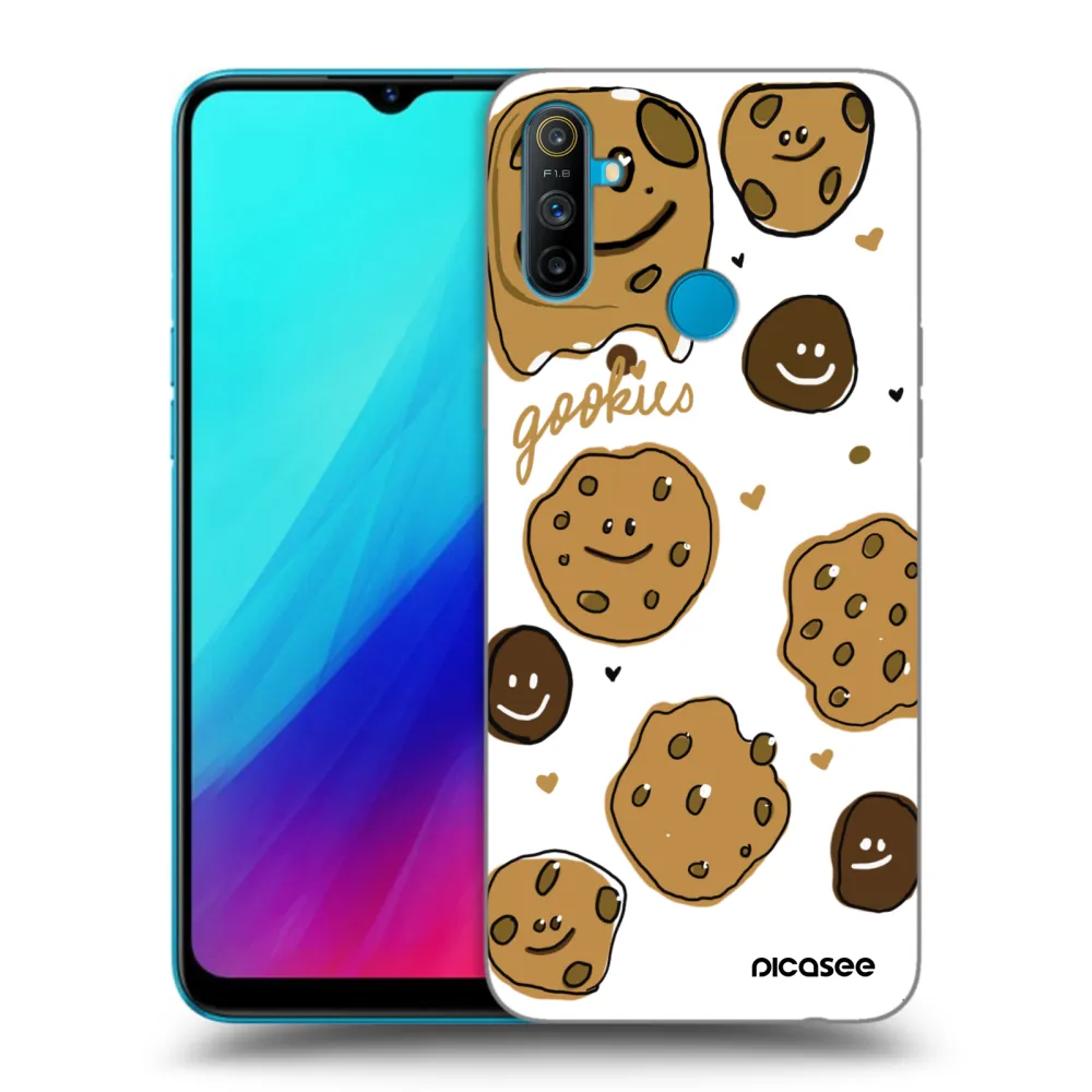 Picasee silikonový černý obal pro Realme C3 - Gookies