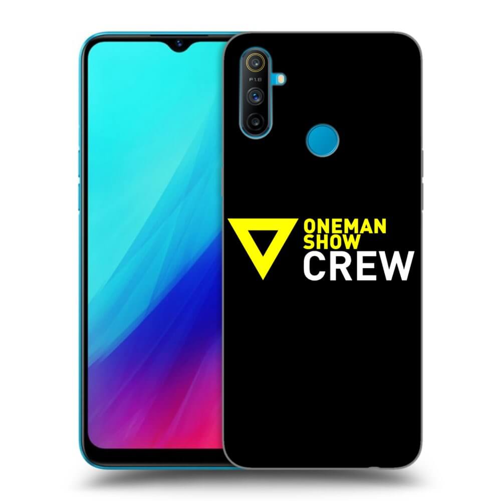 Picasee silikonový černý obal pro Realme C3 - ONEMANSHOW CREW