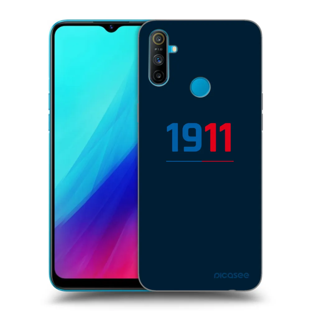 Picasee silikonový černý obal pro Realme C3 - FC Viktoria Plzeň D