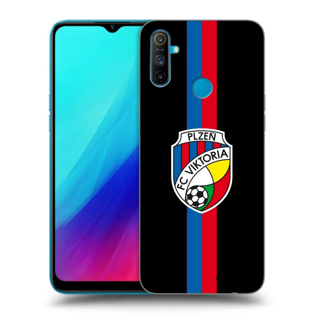 Picasee silikonový černý obal pro Realme C3 - FC Viktoria Plzeň H