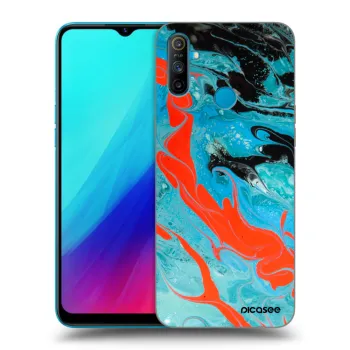 Obal pro Realme C3 - Blue Magma
