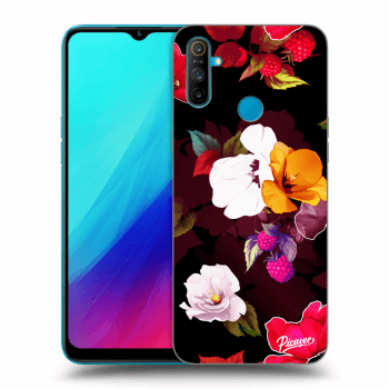 Obal pro Realme C3 - Flowers and Berries