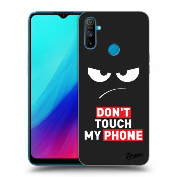 Obal pro Realme C3 - Angry Eyes - Transparent