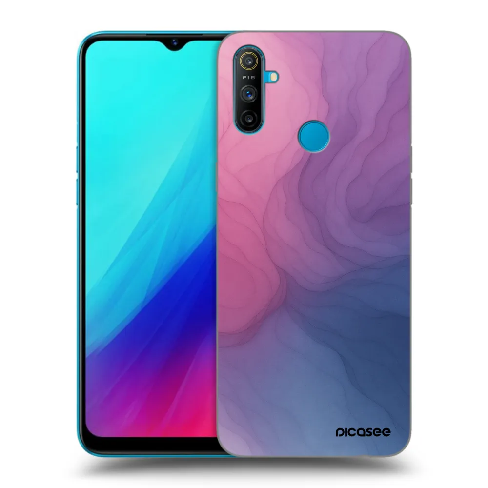 Picasee silikonový černý obal pro Realme C3 - Silk