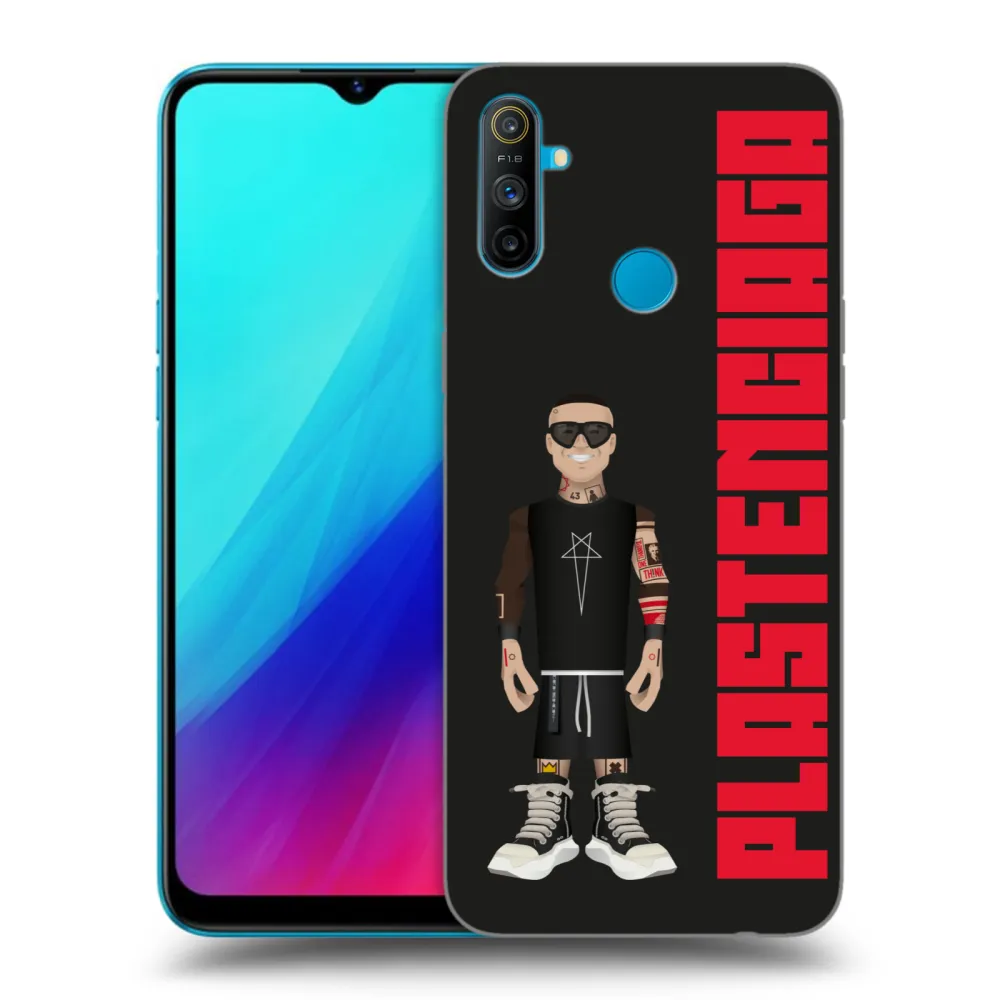 Picasee silikonový černý obal pro Realme C3 - Tomáš Rajchl