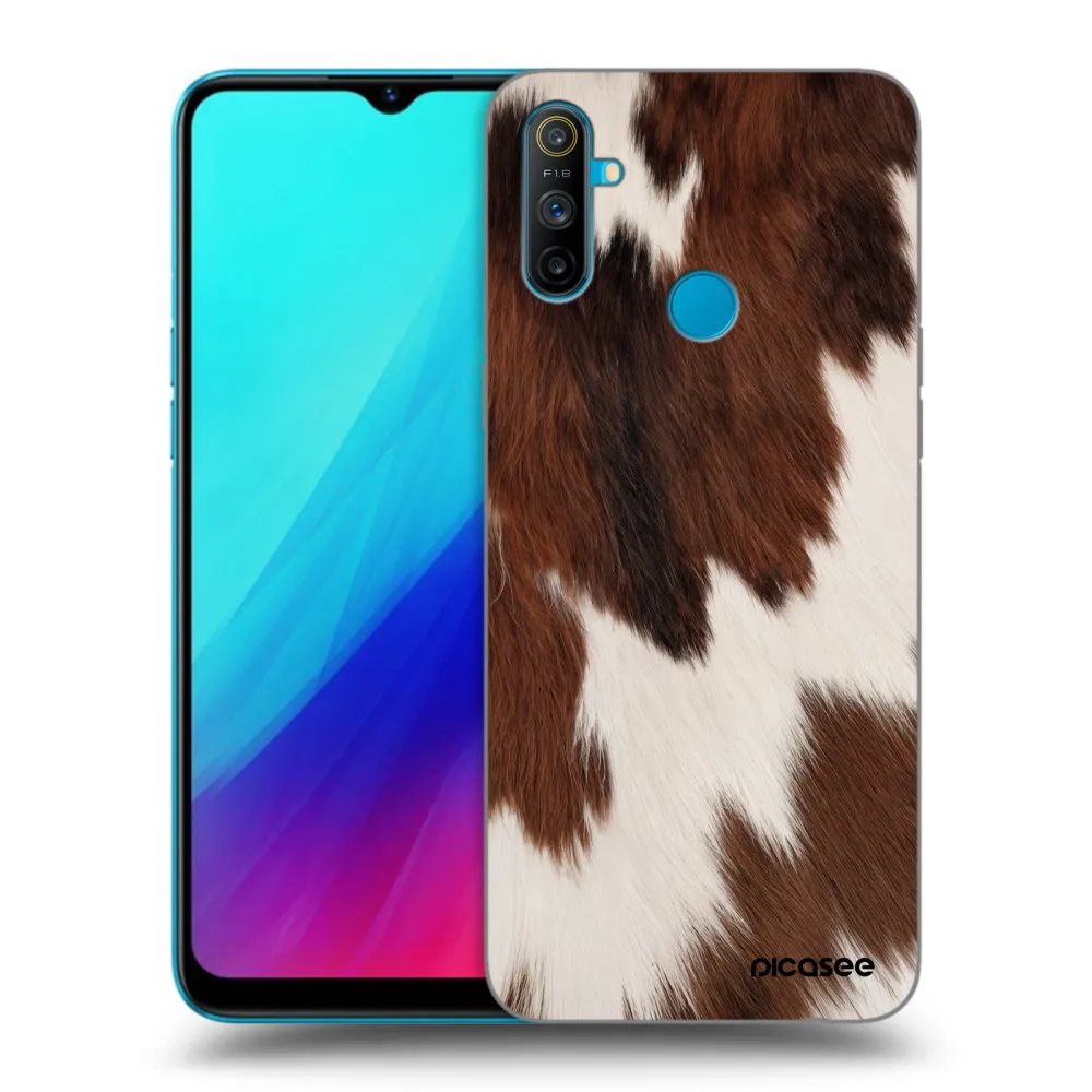 Picasee silikonový černý obal pro Realme C3 - Rustica