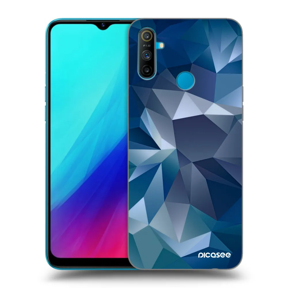 Picasee silikonový černý obal pro Realme C3 - Wallpaper