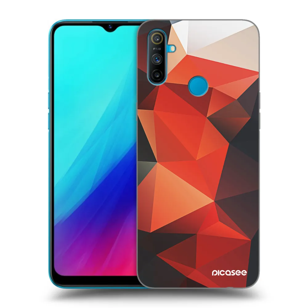 Picasee silikonový černý obal pro Realme C3 - Wallpaper 2
