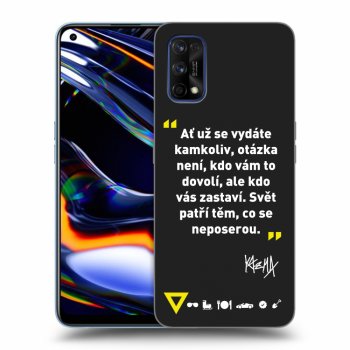 Obal pro Realme 7 Pro - Kazma - SVĚT PATŘÍ TĚM, CO SE NEPOSEROU