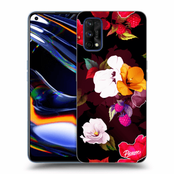 Obal pro Realme 7 Pro - Flowers and Berries