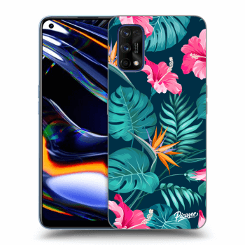 Obal pro Realme 7 Pro - Pink Monstera