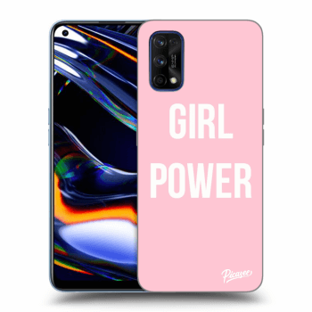 Picasee silikonový průhledný obal pro Realme 7 Pro - Girl power