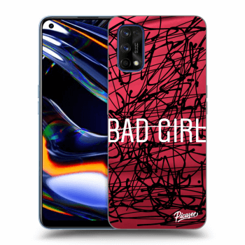 Picasee silikonový černý obal pro Realme 7 Pro - Bad girl