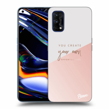 Picasee silikonový černý obal pro Realme 7 Pro - You create your own opportunities