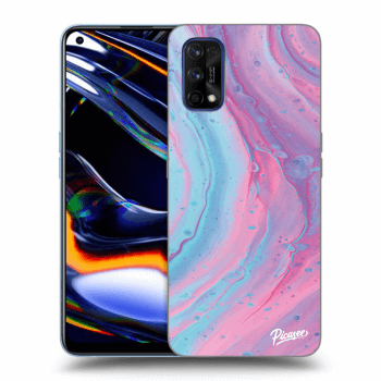 Obal pro Realme 7 Pro - Pink liquid