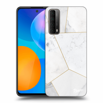 Obal pro Huawei P Smart 2021 - White tile